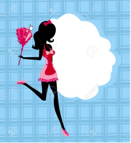 Cherche femme de m�nage en tenue l�g�re