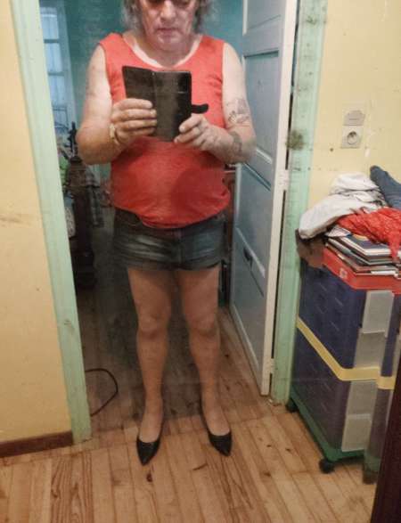 Transexuelle en cours de transition