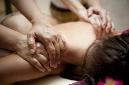  Massage � 4 mains , d�tente et relaxation