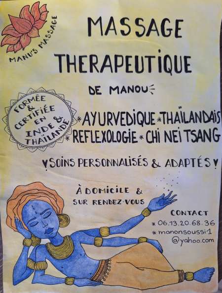 Massage therapeutique a domicile, Marseille
