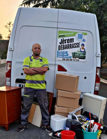 Jerem d�barrasse vos encombrants