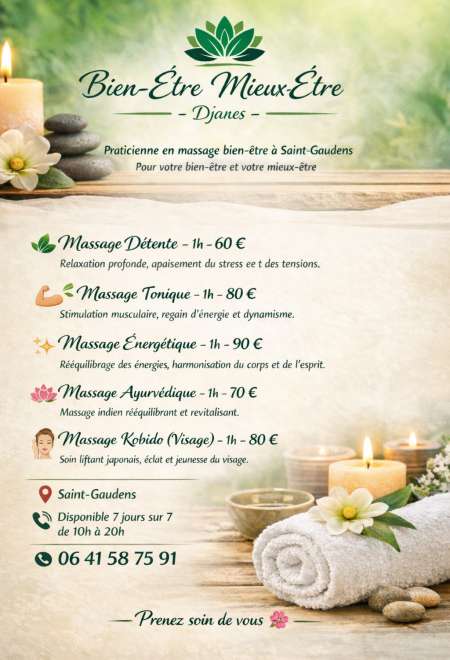 Massage Bien �tre pro