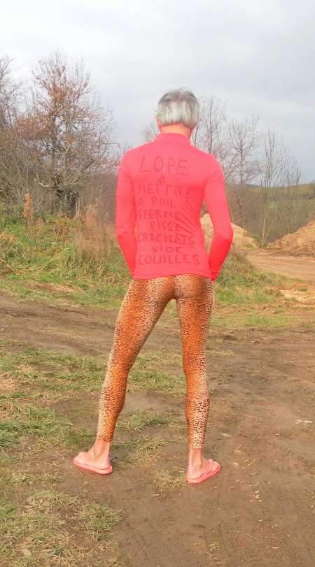 Lopette travail a poil en ext�rieur